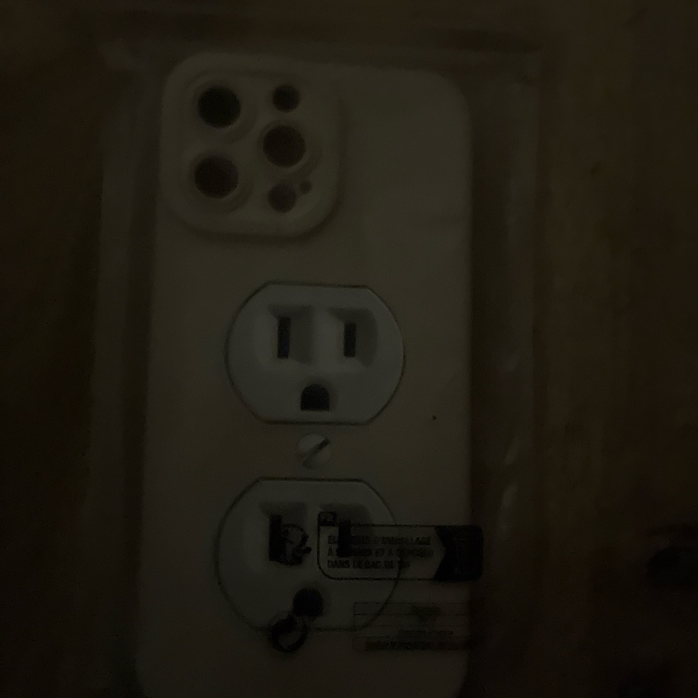 White Phone 13 pro max Case with Outlet Design